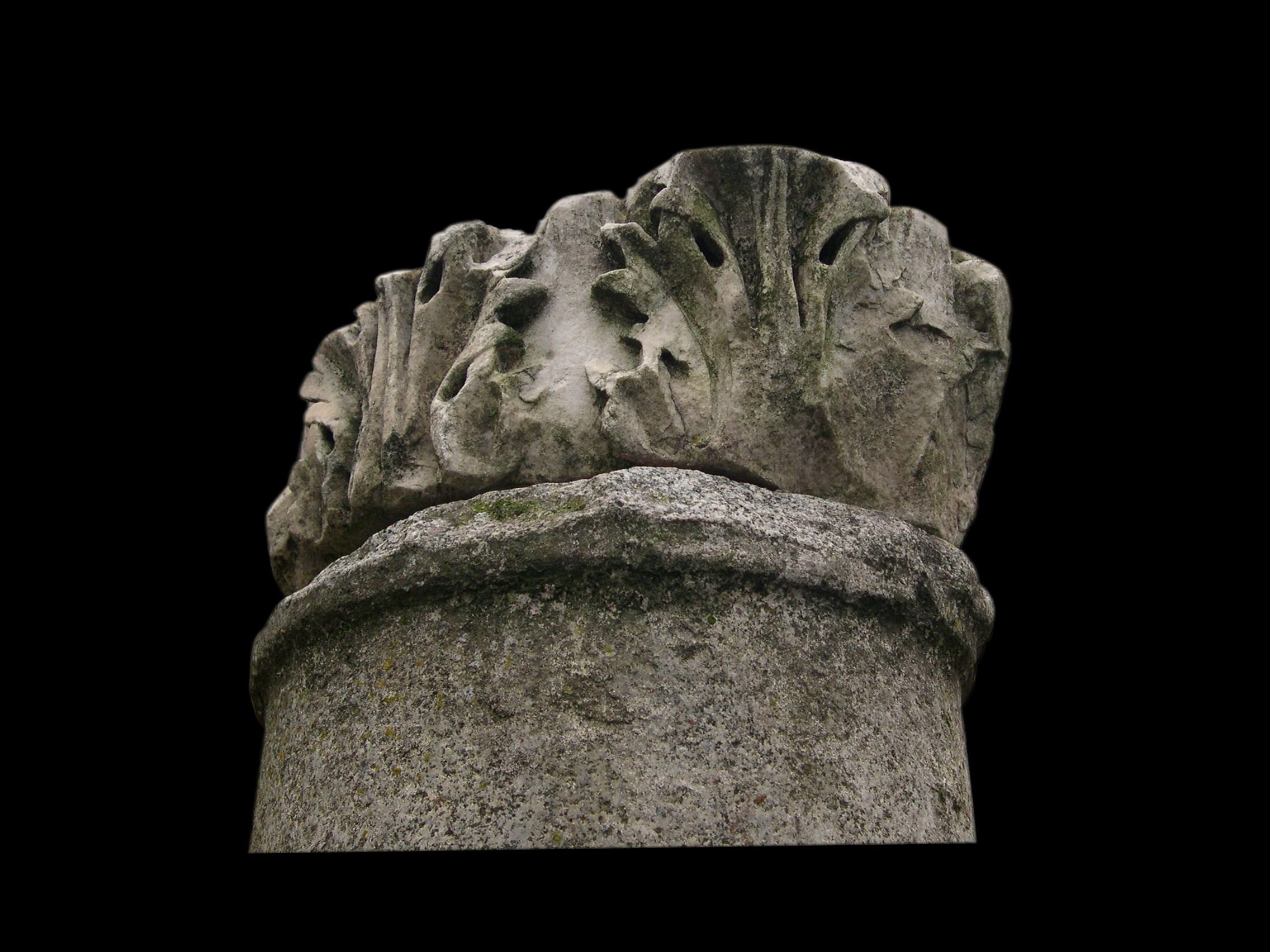 Fragment of Corinthian column capital